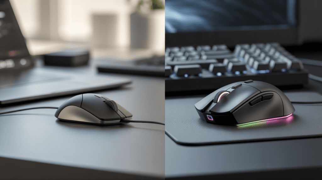 gaming mouse vs regular mouse for work